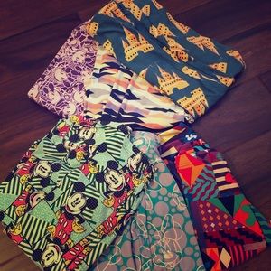 LuLaRoe leggings- 6 pairs! OS